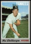 1970 Topps #100 Mel Stottlemyre<br />B70T 12 3697<br /><a class='button AddToCart' data-ajax='true' data-ajax-mode='replace' data-ajax-update='#cart-info' href='/AddToCart?itemId=7073818&quantity=1&type=0'>Add To Cart</a>