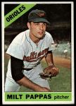 1966 Topps #105 Milt Pappas<br />B66T 14 6893<br /><a class='button AddToCart' data-ajax='true' data-ajax-mode='replace' data-ajax-update='#cart-info' href='/AddToCart?itemId=7073959&quantity=1&type=0'>Add To Cart</a>