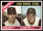 #123 Pirates Rookies Jerry May / Frank Bork 