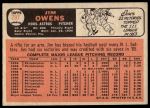 1966 Topps #297 Jim Owens<br />B66T 14 7237<br /><a class='button AddToCart' data-ajax='true' data-ajax-mode='replace' data-ajax-update='#cart-info' href='/AddToCart?itemId=7074455&quantity=1&type=0'>Add To Cart</a>