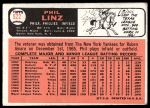 1966 Topps #522 Phil Linz<br />B66T 14 7388<br /><a class='button AddToCart' data-ajax='true' data-ajax-mode='replace' data-ajax-update='#cart-info' href='/AddToCart?itemId=7074629&quantity=1&type=0'>Add To Cart</a>