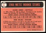 1966 Topps #67  -  Cleon Jones / Dick Selma Mets Rookies<br />B66T 14 7500<br /><a class='button AddToCart' data-ajax='true' data-ajax-mode='replace' data-ajax-update='#cart-info' href='/AddToCart?itemId=7074783&quantity=1&type=0'>Add To Cart</a>