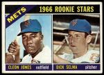 1966 Topps #67  -  Cleon Jones / Dick Selma Mets Rookies<br />B66T 14 7501<br /><a class='button AddToCart' data-ajax='true' data-ajax-mode='replace' data-ajax-update='#cart-info' href='/AddToCart?itemId=7074785&quantity=1&type=0'>Add To Cart</a>