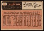 1966 Topps #188 Al Luplow<br />B66T 14 7567<br /><a class='button AddToCart' data-ajax='true' data-ajax-mode='replace' data-ajax-update='#cart-info' href='/AddToCart?itemId=7074889&quantity=1&type=0'>Add To Cart</a>