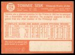 1964 Topps #224 Tommie Sisk<br />B64T 12 9490<br /><a class='button AddToCart' data-ajax='true' data-ajax-mode='replace' data-ajax-update='#cart-info' href='/AddToCart?itemId=7075400&quantity=1&type=0'>Add To Cart</a>