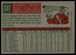 1959 Topps #337 George Crowe<br />B59T 15 0721<br /><a class='button AddToCart' data-ajax='true' data-ajax-mode='replace' data-ajax-update='#cart-info' href='/AddToCart?itemId=7075487&quantity=1&type=0'>Add To Cart</a>