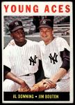 1964 Topps #219  -  Al Downing / Jim Bouton Young Aces<br />B64T 12 9540<br /><a class='button AddToCart' data-ajax='true' data-ajax-mode='replace' data-ajax-update='#cart-info' href='/AddToCart?itemId=7075503&quantity=1&type=0'>Add To Cart</a>