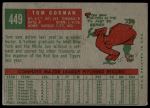 1959 Topps #449 Tom Gorman<br />B59T 15 0755<br /><a class='button AddToCart' data-ajax='true' data-ajax-mode='replace' data-ajax-update='#cart-info' href='/AddToCart?itemId=7075535&quantity=1&type=0'>Add To Cart</a>
