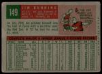 1959 Topps #149 Jim Bunning<br />B59T 15 0822<br /><a class='button AddToCart' data-ajax='true' data-ajax-mode='replace' data-ajax-update='#cart-info' href='/AddToCart?itemId=7075621&quantity=1&type=0'>Add To Cart</a>