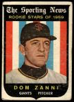 1959 Topps #145 Dom Zanni<br />B59T 15 0876<br /><a class='button AddToCart' data-ajax='true' data-ajax-mode='replace' data-ajax-update='#cart-info' href='/AddToCart?itemId=7075721&quantity=1&type=0'>Add To Cart</a>