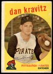 1959 Topps #536 Danny Kravitz<br />B59T 15 0885<br /><a class='button AddToCart' data-ajax='true' data-ajax-mode='replace' data-ajax-update='#cart-info' href='/AddToCart?itemId=7075740&quantity=1&type=0'>Add To Cart</a>