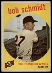 1959 Topps #109 Bob Schmidt<br />B59T 15 0968<br /><a class='button AddToCart' data-ajax='true' data-ajax-mode='replace' data-ajax-update='#cart-info' href='/AddToCart?itemId=7075860&quantity=1&type=0'>Add To Cart</a>