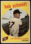 1959 Topps #109 Bob Schmidt<br />B59T 15 0969<br /><a class='button AddToCart' data-ajax='true' data-ajax-mode='replace' data-ajax-update='#cart-info' href='/AddToCart?itemId=7075861&quantity=1&type=0'>Add To Cart</a>