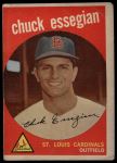 1959 Topps #278 Chuck Essegian<br />B59T 15 1079<br /><a class='button AddToCart' data-ajax='true' data-ajax-mode='replace' data-ajax-update='#cart-info' href='/AddToCart?itemId=7075971&quantity=1&type=0'>Add To Cart</a>