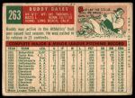 1959 Topps #263 Bud Daley<br />B59T 15 1083<br /><a class='button AddToCart' data-ajax='true' data-ajax-mode='replace' data-ajax-update='#cart-info' href='/AddToCart?itemId=7075975&quantity=1&type=0'>Add To Cart</a>