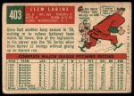 1959 Topps #403 Clem Labine<br />B59T 15 1087<br /><a class='button AddToCart' data-ajax='true' data-ajax-mode='replace' data-ajax-update='#cart-info' href='/AddToCart?itemId=7075979&quantity=1&type=0'>Add To Cart</a>