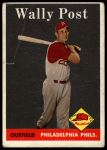 1958 Topps #387 Wally Post<br />B58T 10 7266<br /><a class='button AddToCart' data-ajax='true' data-ajax-mode='replace' data-ajax-update='#cart-info' href='/AddToCart?itemId=7076902&quantity=1&type=0'>Add To Cart</a>