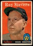 1958 Topps #250 Roy Sievers<br />B58T 10 7284<br /><a class='button AddToCart' data-ajax='true' data-ajax-mode='replace' data-ajax-update='#cart-info' href='/AddToCart?itemId=7076920&quantity=1&type=0'>Add To Cart</a>