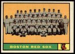 1961 Topps #373  Red Sox Team<br />B61T 15 2305<br /><a class='button AddToCart' data-ajax='true' data-ajax-mode='replace' data-ajax-update='#cart-info' href='/AddToCart?itemId=7077193&quantity=1&type=0'>Add To Cart</a>