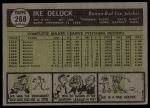 1961 Topps #268 Green Border Stays in Box or Extends Below Box Ike Delock<br />B61T 15 2425<br /><a class='button AddToCart' data-ajax='true' data-ajax-mode='replace' data-ajax-update='#cart-info' href='/AddToCart?itemId=7077314&quantity=1&type=0'>Add To Cart</a>