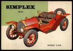 #29 Simplex Speed Car 1910  