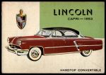 #84 Lincoln Capri 1953  