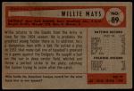 1954 Bowman #89 Willie Mays<br />B54B 02 6137<br /><a class='button AddToCart' data-ajax='true' data-ajax-mode='replace' data-ajax-update='#cart-info' href='/AddToCart?itemId=7077577&quantity=1&type=0'>Add To Cart</a>