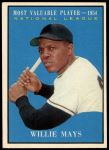 #482 Most Valuable Player Willie Mays 