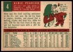 1959 Topps #4 Albie Pearson<br />B59T 15 1231<br /><a class='button AddToCart' data-ajax='true' data-ajax-mode='replace' data-ajax-update='#cart-info' href='/AddToCart?itemId=7077686&quantity=1&type=0'>Add To Cart</a>