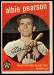 1959 Topps #4 Albie Pearson<br />B59T 15 1231<br /><a class='button AddToCart' data-ajax='true' data-ajax-mode='replace' data-ajax-update='#cart-info' href='/AddToCart?itemId=7077686&quantity=1&type=0'>Add To Cart</a>