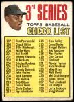 1967 Topps #191 DIC  -  Willie Mays Checklist 3<br />ST01 06 8635<br /><a class='button AddToCart' data-ajax='true' data-ajax-mode='replace' data-ajax-update='#cart-info' href='/AddToCart?itemId=7077711&quantity=1&type=0'>Add To Cart</a>