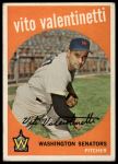 1959 Topps #44 Vito Valentinetti<br />B59T 15 1249<br /><a class='button AddToCart' data-ajax='true' data-ajax-mode='replace' data-ajax-update='#cart-info' href='/AddToCart?itemId=7077717&quantity=1&type=0'>Add To Cart</a>
