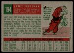 1959 Topps #194 Jim Brosnan<br />B59T 15 1250<br /><a class='button AddToCart' data-ajax='true' data-ajax-mode='replace' data-ajax-update='#cart-info' href='/AddToCart?itemId=7077719&quantity=1&type=0'>Add To Cart</a>
