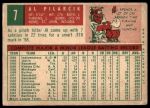 1959 Topps #7 Al Pilarcik<br />B59T 15 1400<br /><a class='button AddToCart' data-ajax='true' data-ajax-mode='replace' data-ajax-update='#cart-info' href='/AddToCart?itemId=7077879&quantity=1&type=0'>Add To Cart</a>