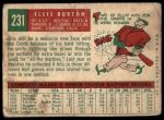 1959 Topps #231 Ellis Burton<br />B59T 15 1433<br /><a class='button AddToCart' data-ajax='true' data-ajax-mode='replace' data-ajax-update='#cart-info' href='/AddToCart?itemId=7077912&quantity=1&type=0'>Add To Cart</a>