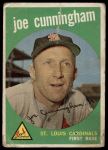 1959 Topps #285 Joe Cunningham<br />B59T 15 1462<br /><a class='button AddToCart' data-ajax='true' data-ajax-mode='replace' data-ajax-update='#cart-info' href='/AddToCart?itemId=7077941&quantity=1&type=0'>Add To Cart</a>