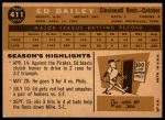 1960 Topps #411 Ed Bailey<br />B60T 14 2522<br /><a class='button AddToCart' data-ajax='true' data-ajax-mode='replace' data-ajax-update='#cart-info' href='/AddToCart?itemId=7077997&quantity=1&type=0'>Add To Cart</a>