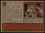 1962 Topps #109 Bob Shaw<br />B62T 12 6455<br /><a class='button AddToCart' data-ajax='true' data-ajax-mode='replace' data-ajax-update='#cart-info' href='/AddToCart?itemId=7078017&quantity=1&type=0'>Add To Cart</a>
