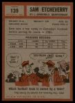 1962 Topps #139 Sam Etcheverry<br />ST01 06 8651<br /><a class='button AddToCart' data-ajax='true' data-ajax-mode='replace' data-ajax-update='#cart-info' href='/AddToCart?itemId=7078103&quantity=1&type=0'>Add To Cart</a>