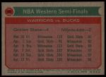 1973 Topps #65  NBA Western Semi-Finals<br />K73T 05 5797<br /><a class='button AddToCart' data-ajax='true' data-ajax-mode='replace' data-ajax-update='#cart-info' href='/AddToCart?itemId=7080409&quantity=1&type=0'>Add To Cart</a>