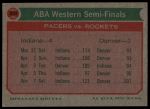 1973 Topps #202  ABA West Semi-Finals<br />K73T 05 5997<br /><a class='button AddToCart' data-ajax='true' data-ajax-mode='replace' data-ajax-update='#cart-info' href='/AddToCart?itemId=7080813&quantity=1&type=0'>Add To Cart</a>