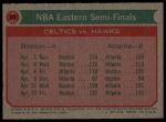 1973 Topps #63  NBA Eastern Semi-Finals<br />K73T 05 6118<br /><a class='button AddToCart' data-ajax='true' data-ajax-mode='replace' data-ajax-update='#cart-info' href='/AddToCart?itemId=7081059&quantity=1&type=0'>Add To Cart</a>
