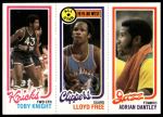 168 / 14 / 240 Toby Knight / World B. Free / Adrian Dantley 