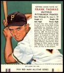 #20 Frank Thomas With Tab 