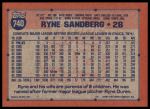 1991 Topps #740 Ryne Sandberg<br />ST01 06 8663<br /><a class='button AddToCart' data-ajax='true' data-ajax-mode='replace' data-ajax-update='#cart-info' href='/AddToCart?itemId=7083425&quantity=1&type=0'>Add To Cart</a>
