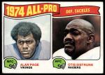 #214 All-Pro Defensive Tackles Alan Page / Otis Sistrunk 