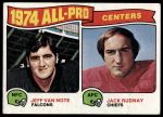 #204 All-Pro Centers Jeff Van Note / Jack Rudnay 