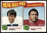 #218 All-Pro Middle Linebackers Willie Lanier / Lee Roy Jordan 