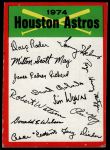 Houston Astros Red Team Checklist  