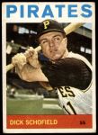1964 Topps #284 Dick Schofield<br />B64T 12 9581<br /><a class='button AddToCart' data-ajax='true' data-ajax-mode='replace' data-ajax-update='#cart-info' href='/AddToCart?itemId=7088564&quantity=1&type=0'>Add To Cart</a>